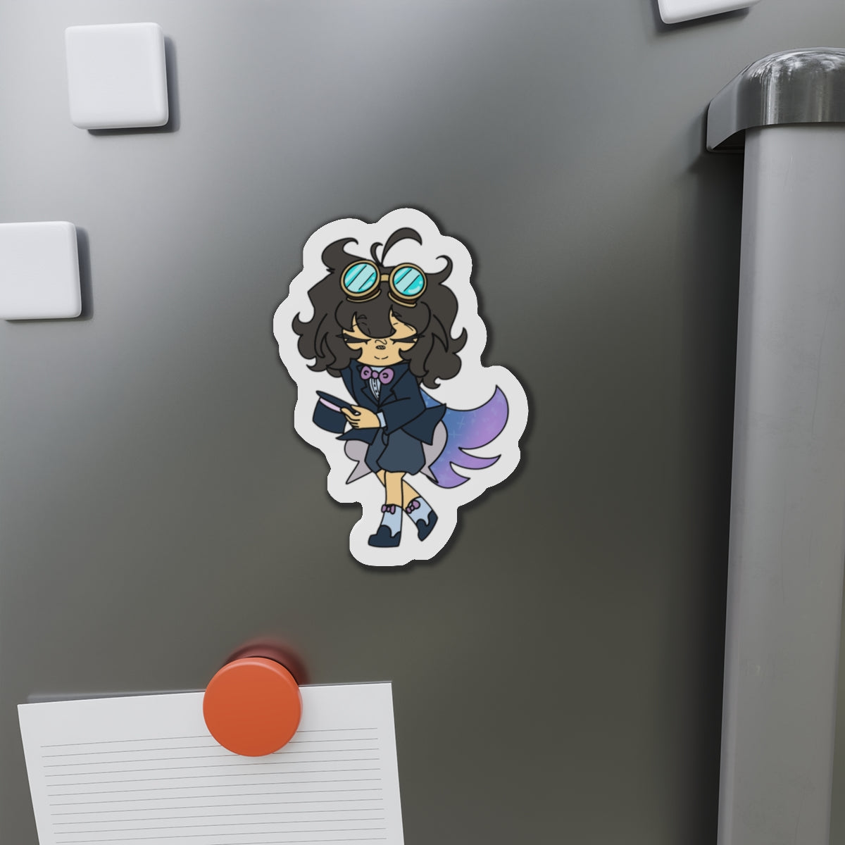 Whimsical Die-Cut Magnets - Cute Character Stickers for Fridges, Home Decor, Gifts, Parties, and Kids' Rooms
