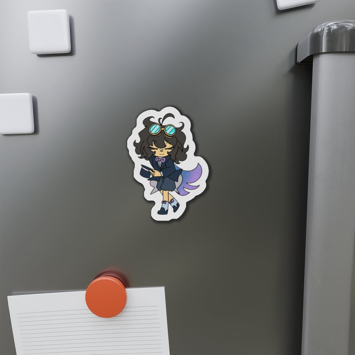 Whimsical Die-Cut Magnets - Cute Character Stickers for Fridges, Home Decor, Gifts, Parties, and Kids' Rooms