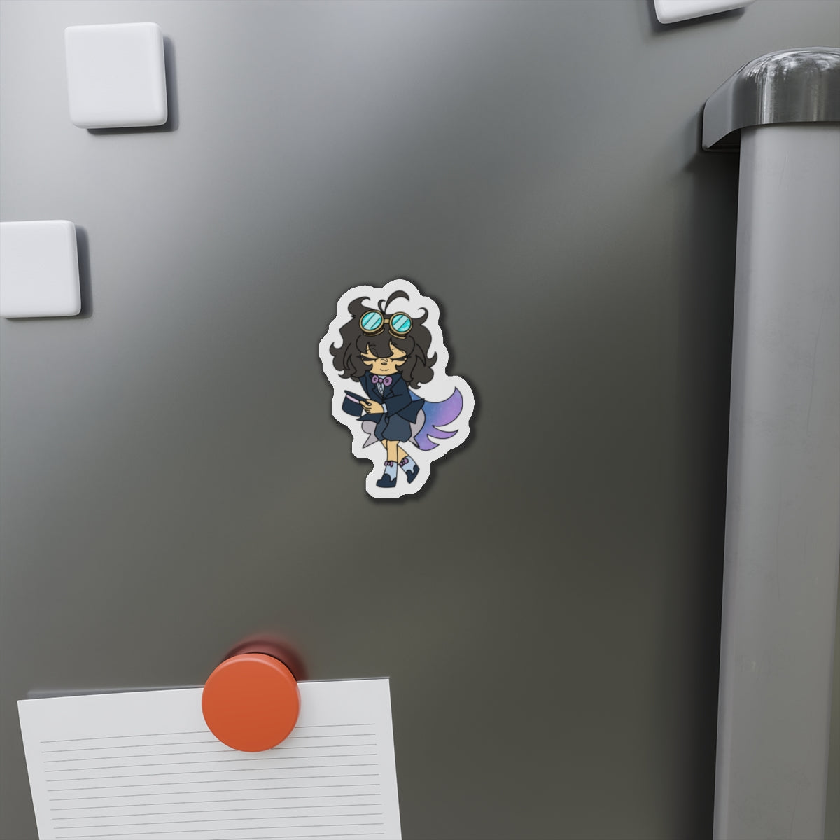 Whimsical Die-Cut Magnets - Cute Character Stickers for Fridges, Home Decor, Gifts, Parties, and Kids' Rooms