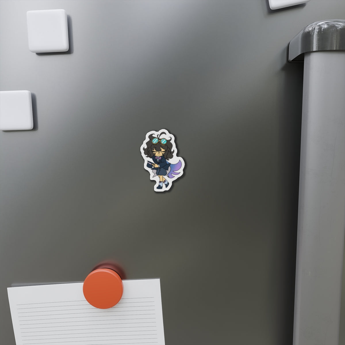 Whimsical Die-Cut Magnets - Cute Character Stickers for Fridges, Home Decor, Gifts, Parties, and Kids' Rooms