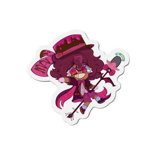 Cute Chibi Character Die-Cut Magnets, Fun Decor for Fridges, Stickers, Gift for Kids, Anime Lovers, Colorful Refrigerator Magnets